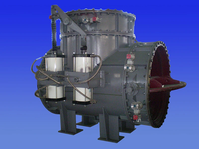 Three-way gas switching valves equipment